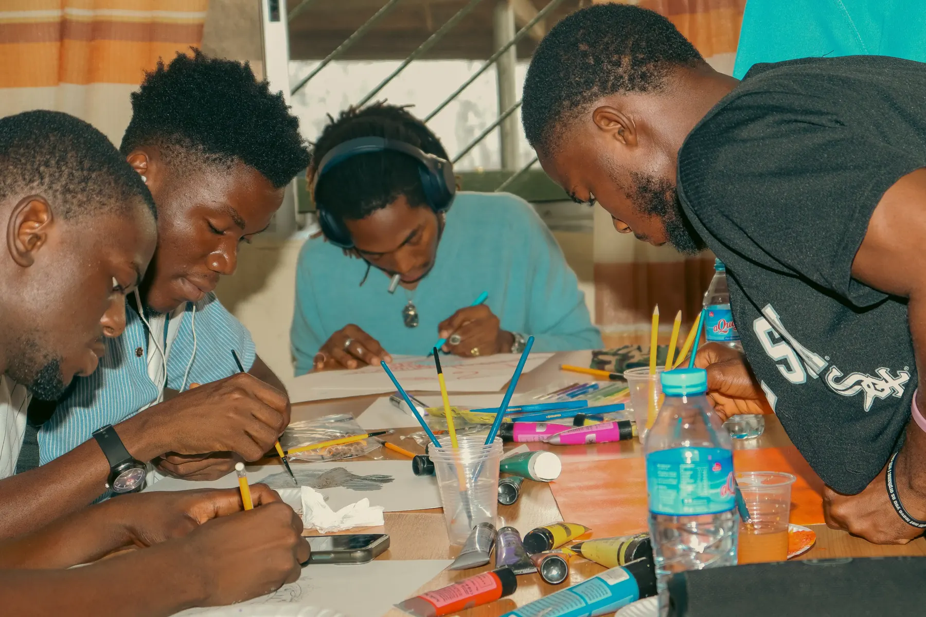 MAP mural activity in Monrovia